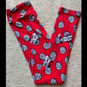 LuLaRoe Kids L/XL Disney Leggings